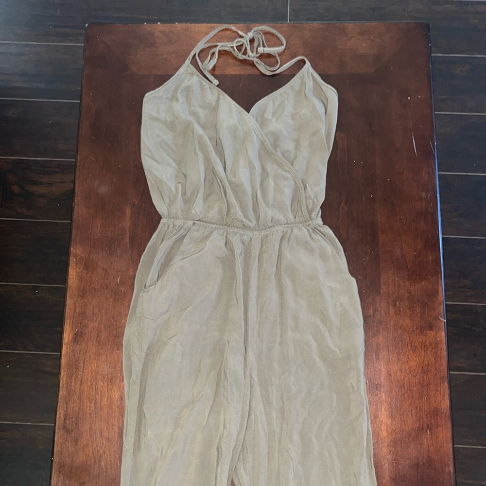 Lulus halter tie jumpsuit - size XS